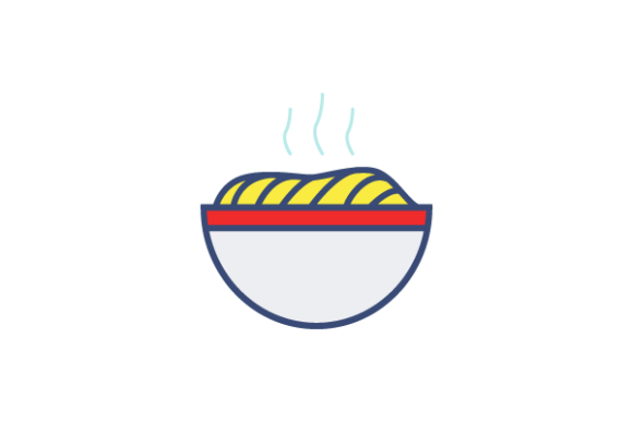 Chinese Food Icon (color) - 4: A Designer's Guide to Vibrant Visual Assets