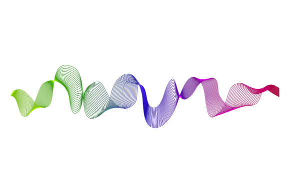 Dynamic Visuals: Exploring Abstract Color Wavy Lines