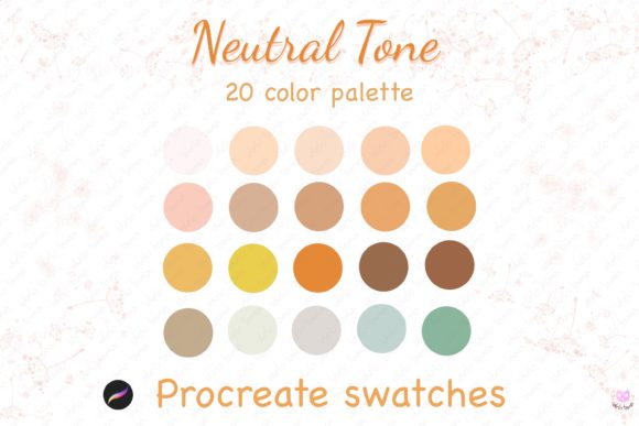 Neutral Tone Procreate Color Palette: Your Key to Sophisticated Digital Art