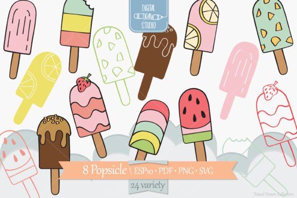 Popsicle Color: A Sweet Treat for Your Summer Designs