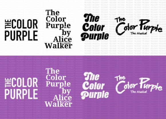 The Color Purple 2023: A Font That Commands Attention