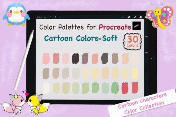 Unlock Instant Cartoon Magic with Procreate Color Palettes