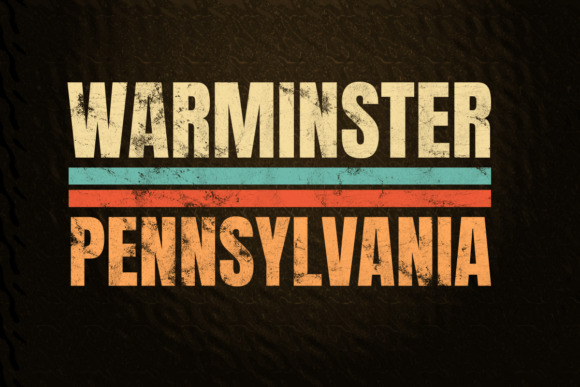 Warminster Pennsylvania Retro Color: A 70s Vintage Design Essential