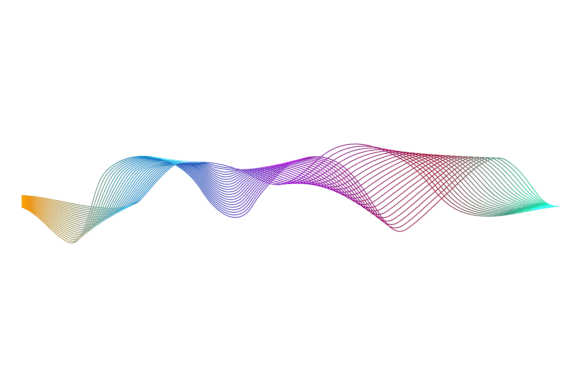 Waving Color Gradient Lines: Dynamic Abstracts for Modern Branding